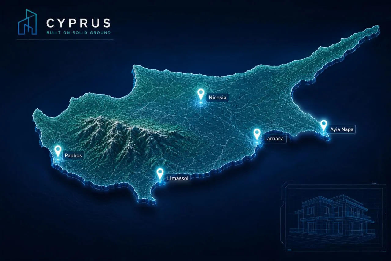 Cyprus coverage map